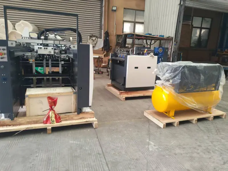 Yeni Star YFMA-760 Avtomatik Qapaqdan Qabaq Laminasiya Maşını tezliklə Səudiyyə Ərəbistanındakı müştəriyə göndəriləcək.